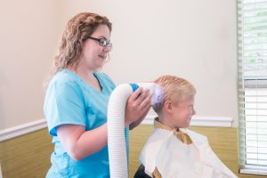 Head lice treatment services by medical professionals.
